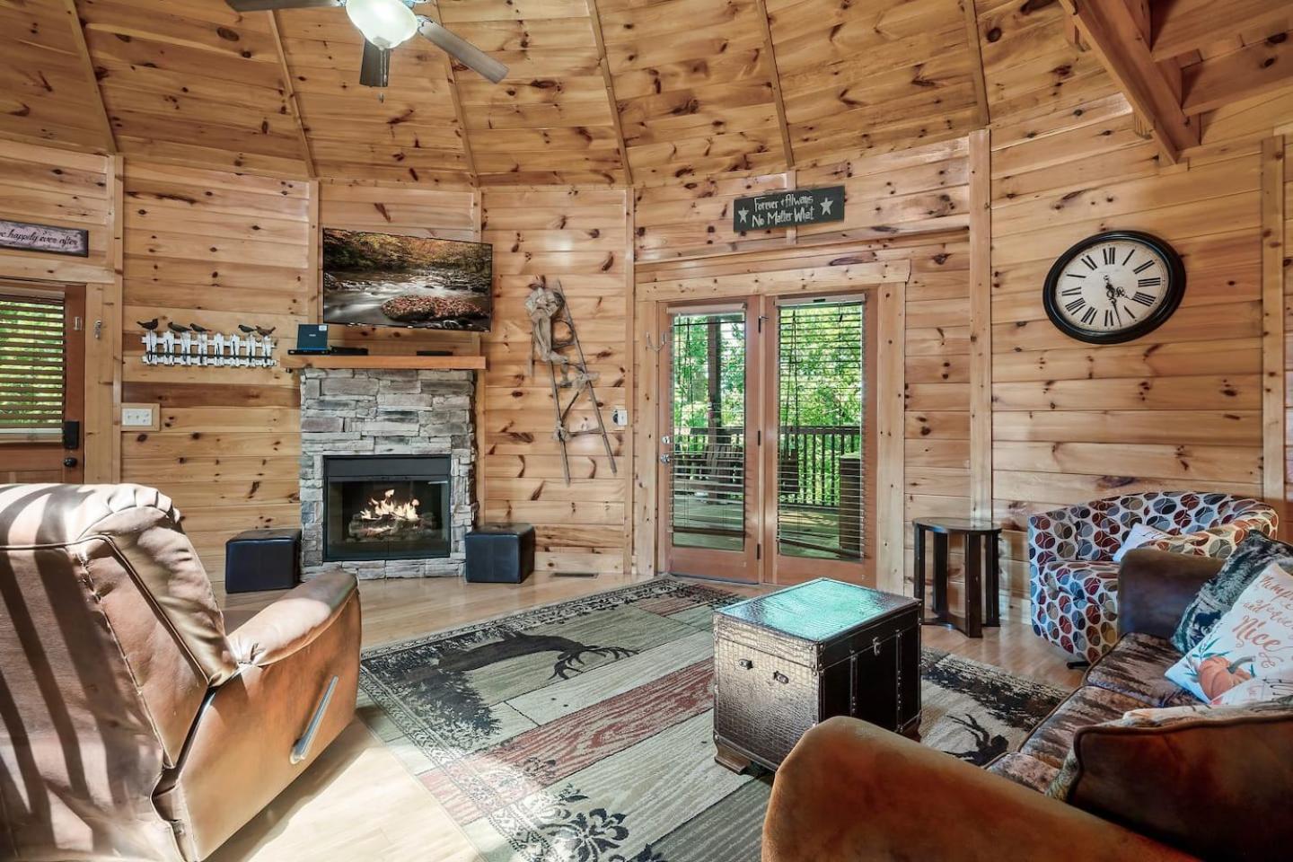 Mountain View Family Cabin W Game Room & Pool סביירוויל מראה חיצוני תמונה