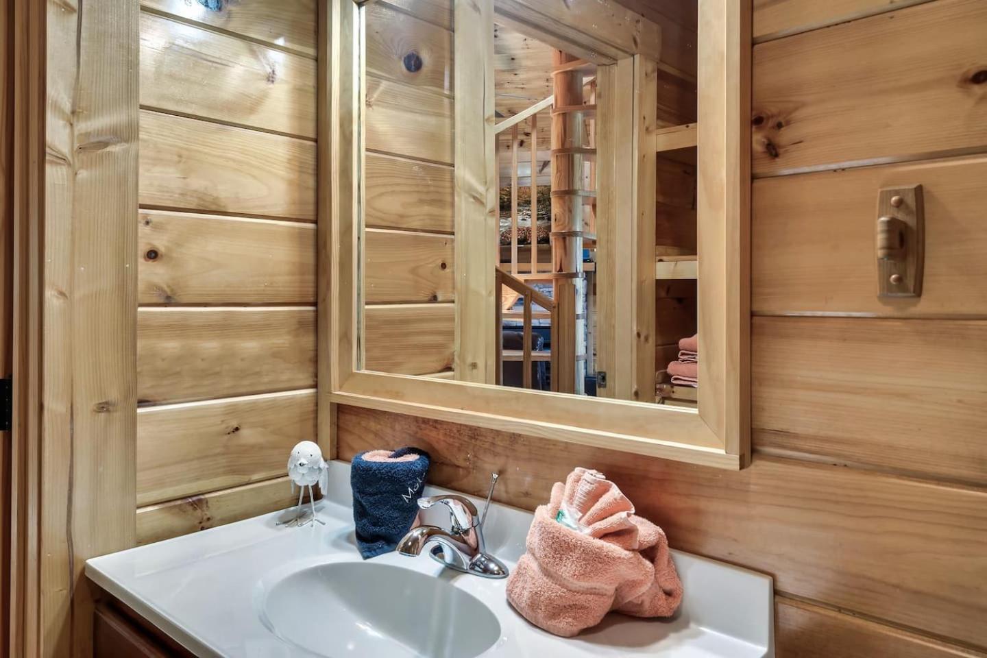 Mountain View Family Cabin W Game Room & Pool סביירוויל מראה חיצוני תמונה