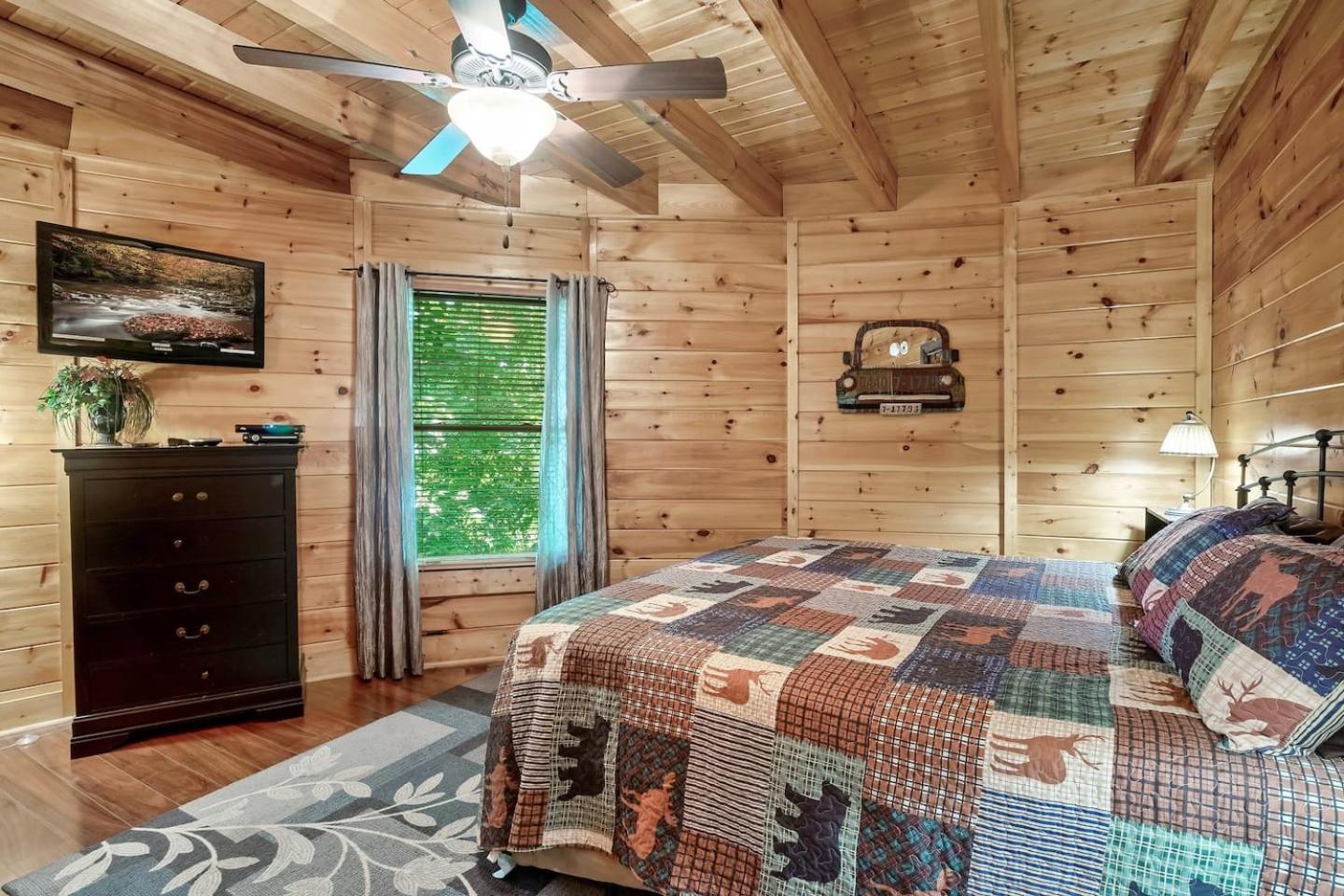 Mountain View Family Cabin W Game Room & Pool סביירוויל מראה חיצוני תמונה